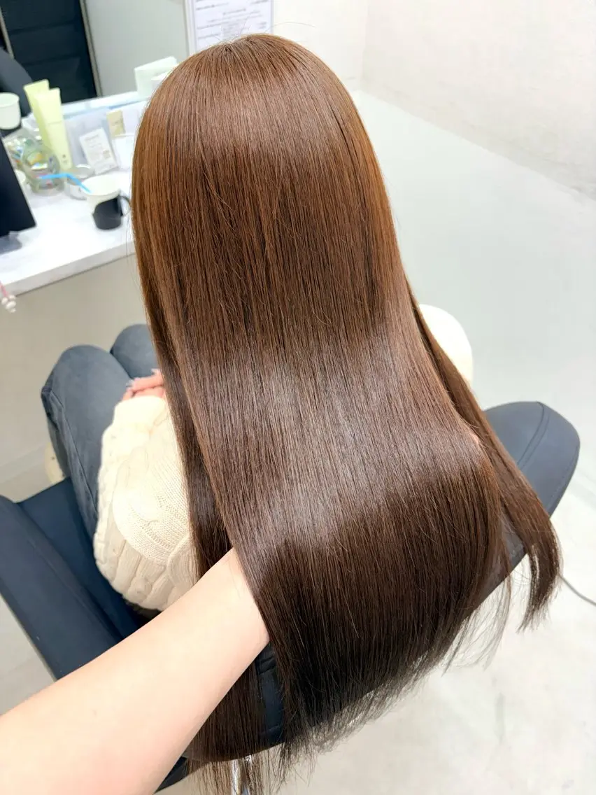 ロング ヘアカラー 🍒透明感カラー/ セット/SAKURAのヘアスタイル