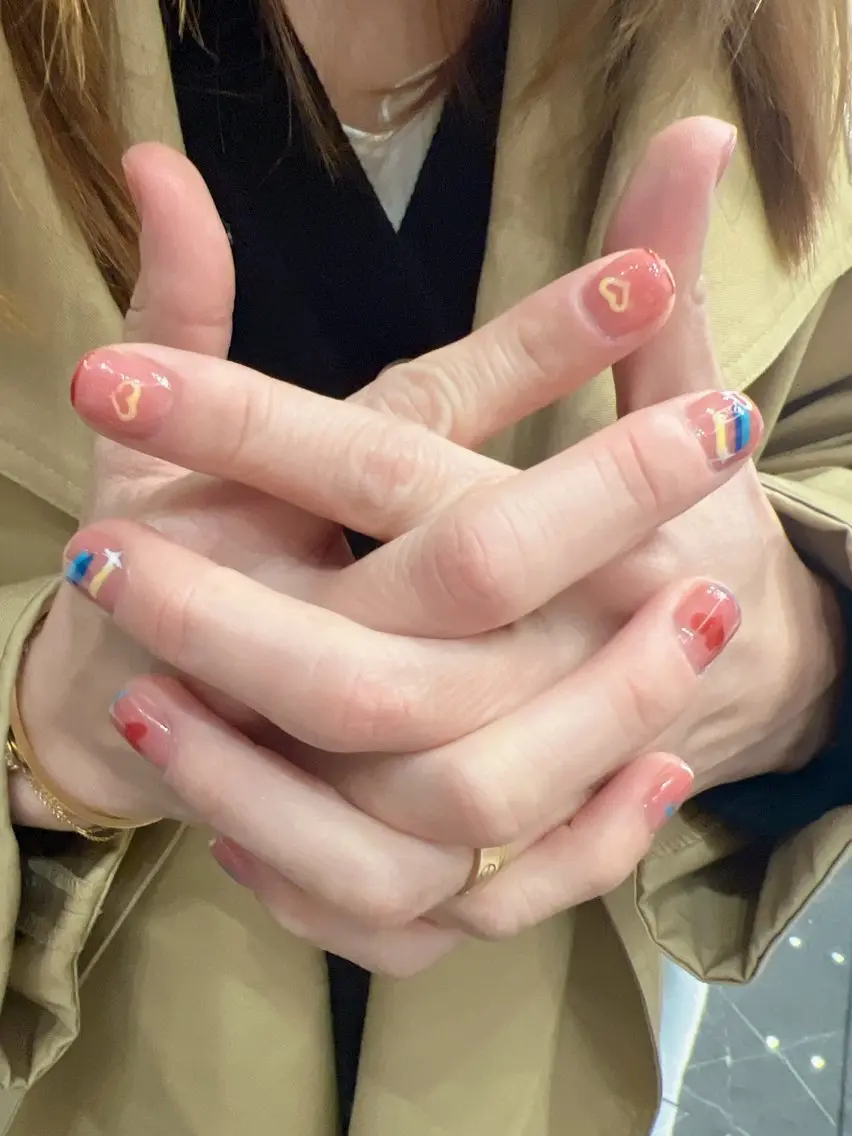 ハンドネイルの写真