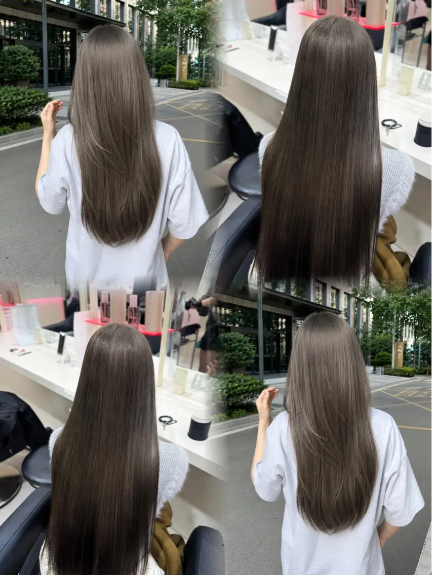 ロング カラー ヘアカラー 🤍韓国大人っぽ ベージュMAI🤍のヘアスタイル