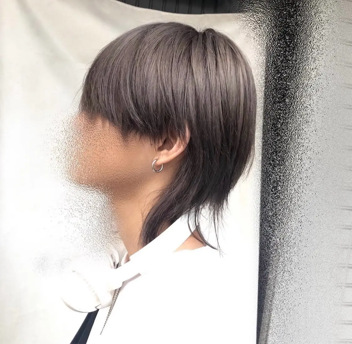 カラー メンズ lore umeのヘアスタイル