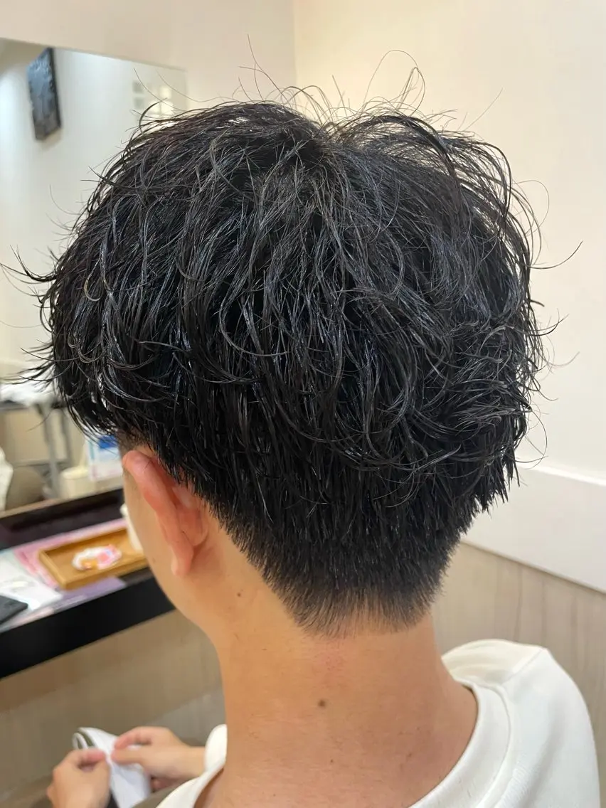 パーマ メンズ カット パーマ リリー /Men's/パーマのヘアスタイル