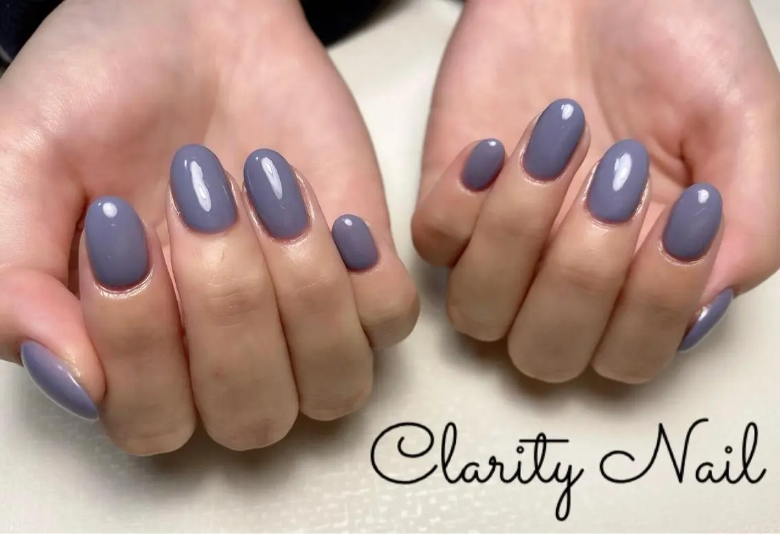 ネイル ワンカラーネイル ハンドネイル Clarity Nailのネイルデザイン