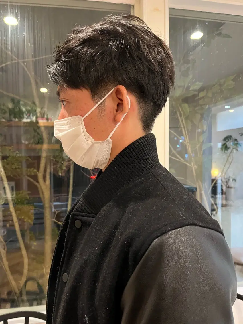 短髪メンズカット（マッシュ，ツーブロック不可🙇‍♀️）刈り上げ可能な方募集中◎の写真