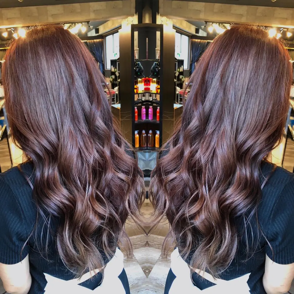 ロング カラー KIRA✩.*˚小川 仁美のヘアスタイル
