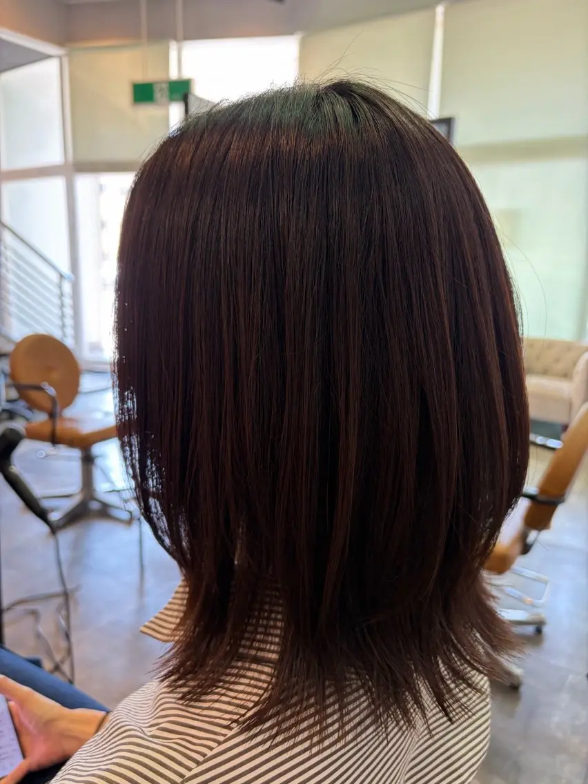 ミディアム カット カットモデル RURUのヘアスタイル