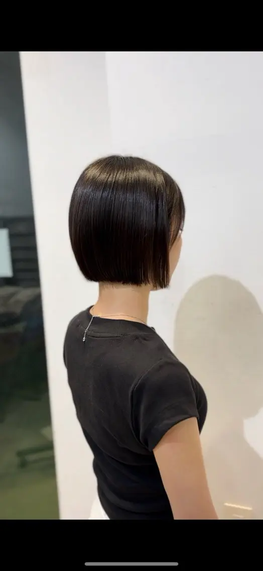 ショート カラー ⭐️似合わせボブ ⭐️かえでのヘアスタイル