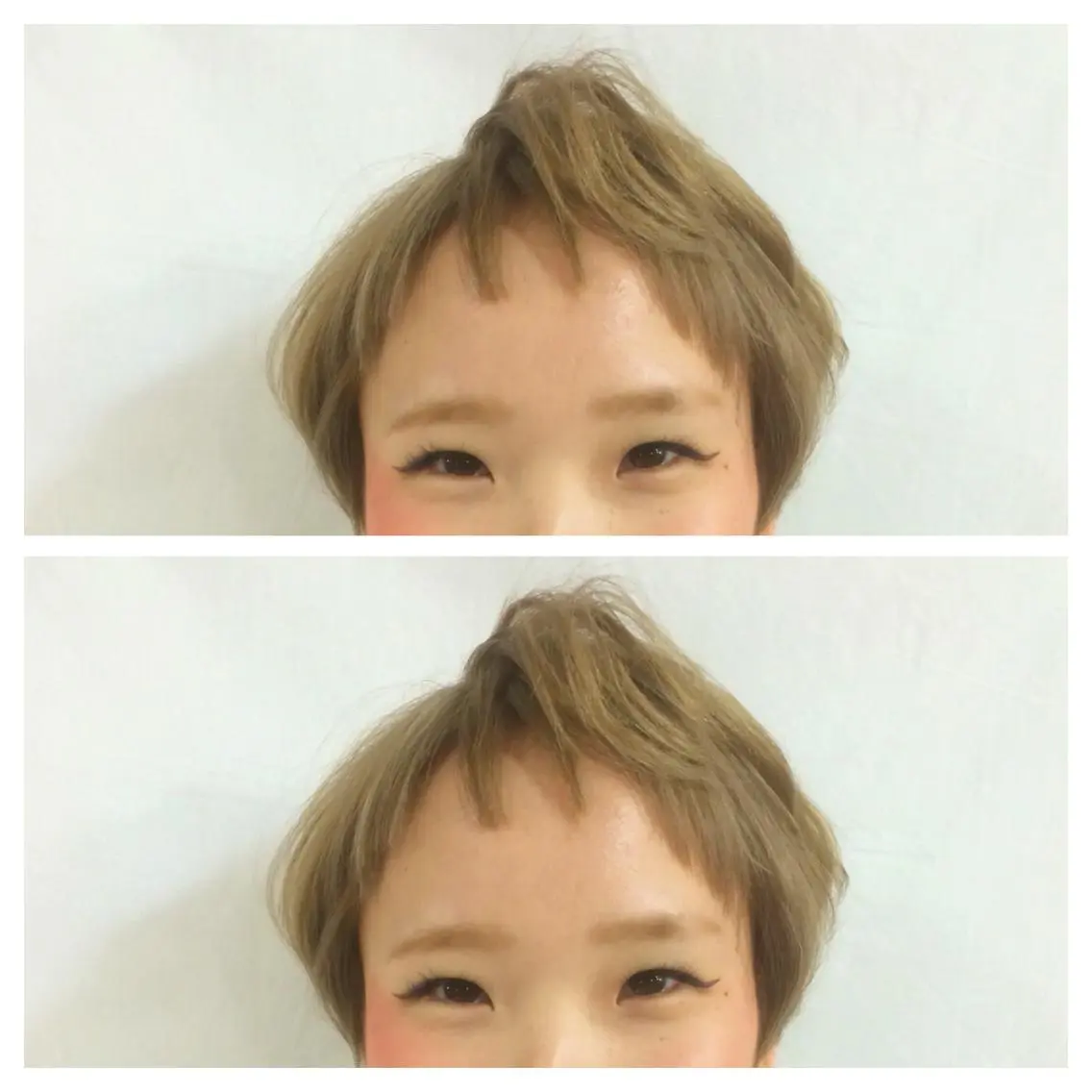 ショート カラー ベリーショート ベージュカラー ブリーチ ブロンド 外国人風カラー circus by KENJE 町田店のヘアスタイル