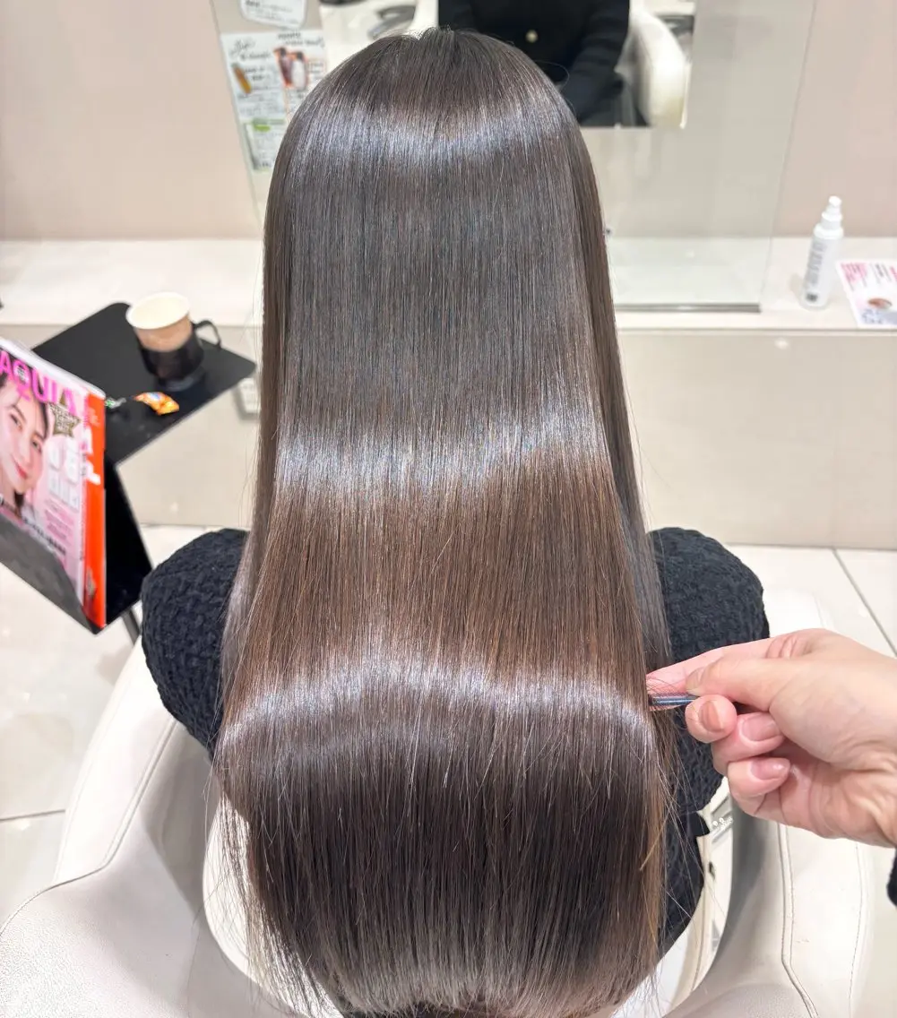 ロング 髪質改善 似合わせカット トリートメント 🫧髪質改善🫧山口 碧のヘアスタイル