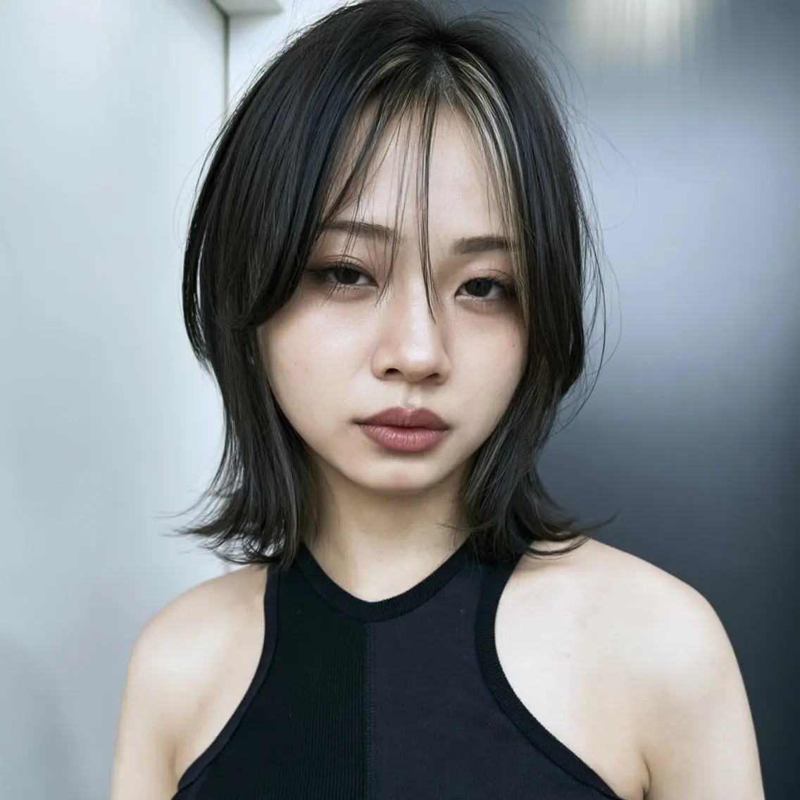 ミディアム カラー ヘアカラー ブリーチ/デザイン ubu🥷🏻のヘアスタイル