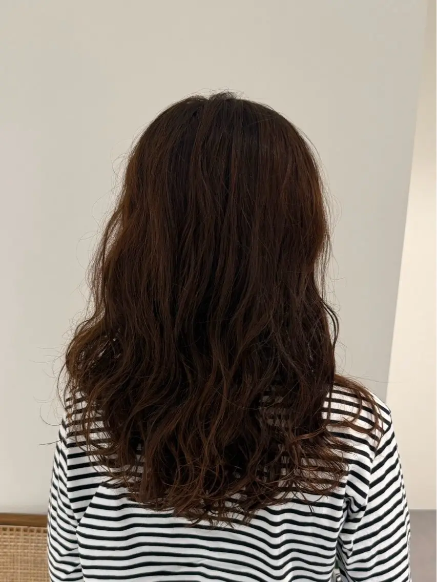 ロング パーマ カット パーマ Himeka🌷 パーマモデル様募集中のヘアスタイル
