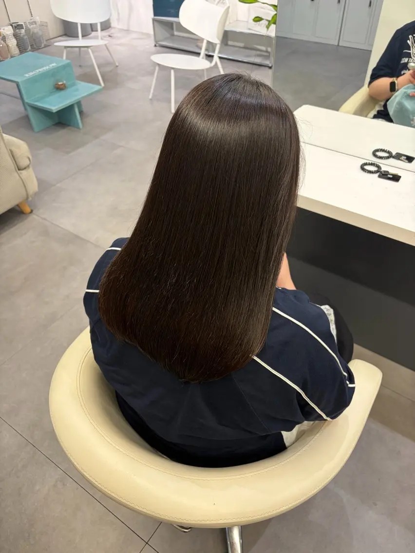 パーマ 縮毛矯正 カラーモデル募集/ 森本明花のヘアスタイル