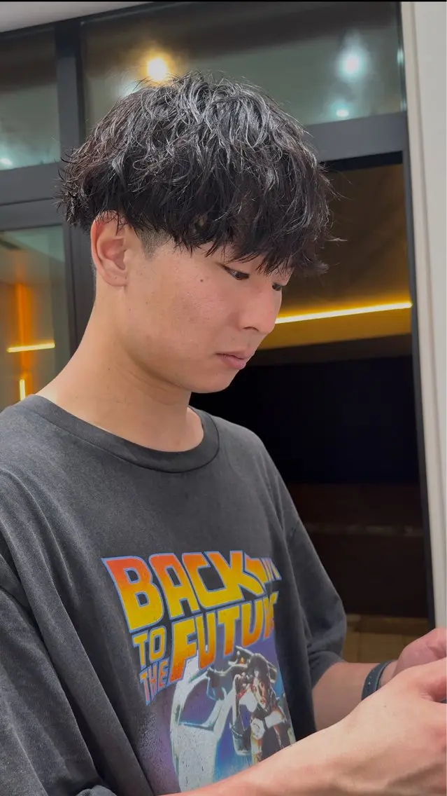 パーマ カット パーマ fifth 山本 歩のヘアスタイル