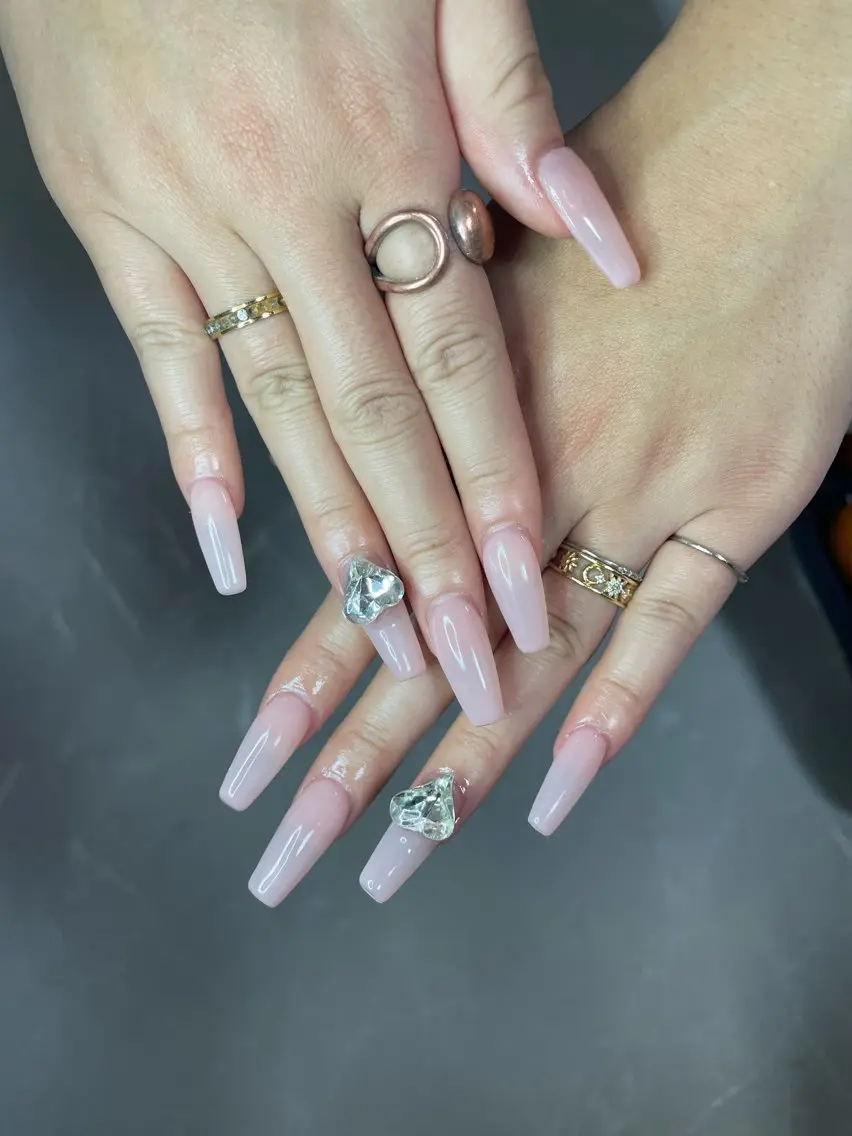 ネイル ロングネイル スカルプネイル Blancnail 江口のネイルデザイン