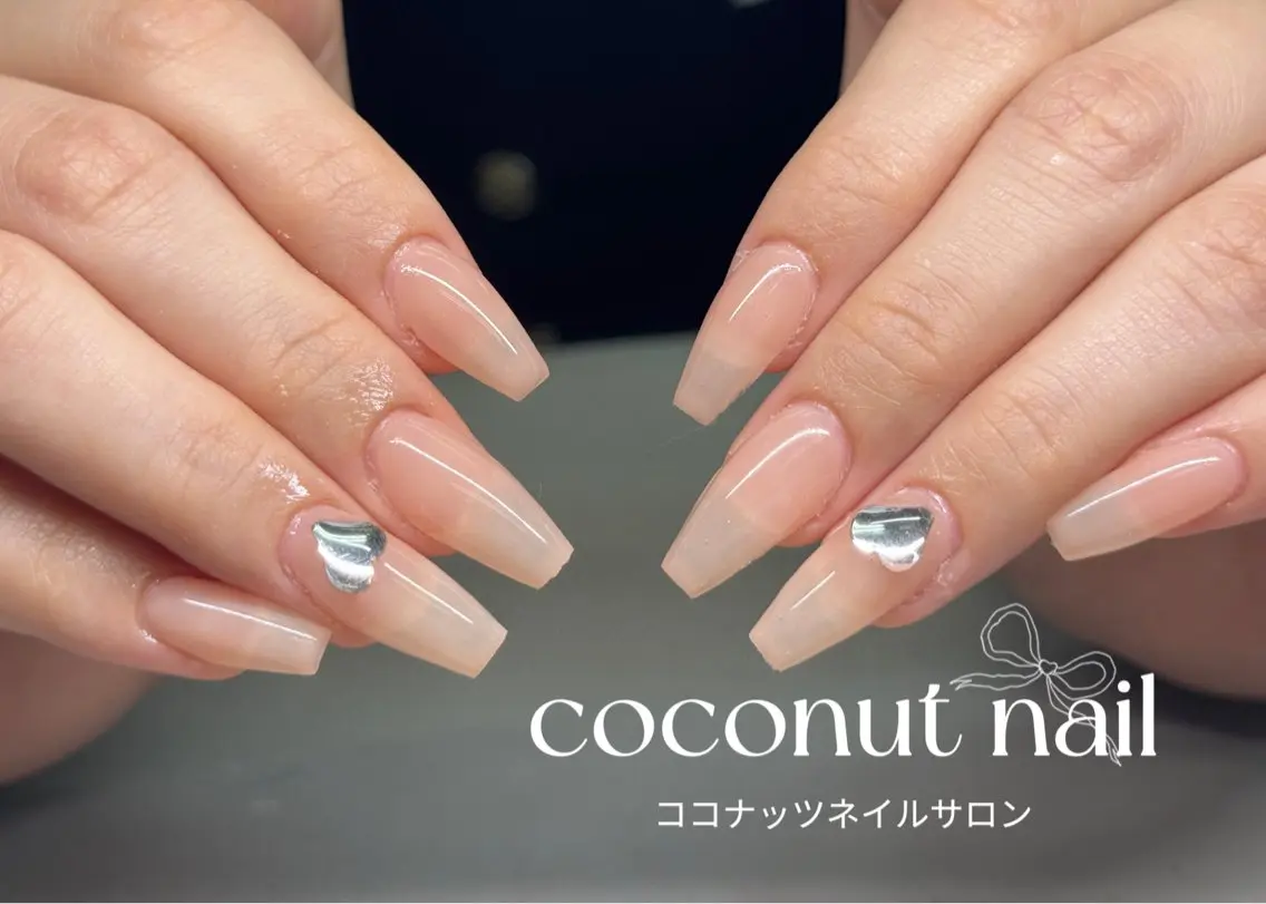 ネイル べっ甲ネイル フレンチネイル キラキラネイル マグネットネイル 大理石ネイル(マーブル) ハンドネイル 神田 ココナッツのネイルデザイン