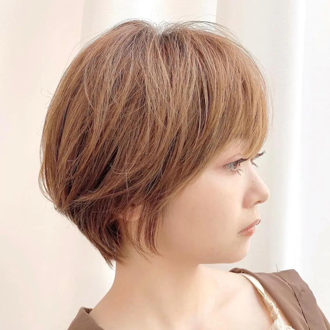 ショート 韓国くびれレイヤー 🇰🇷はづきのヘアスタイル