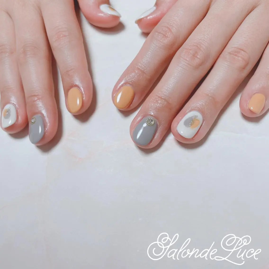 ネイル ワンカラーネイル Salon de Luceのネイルデザイン