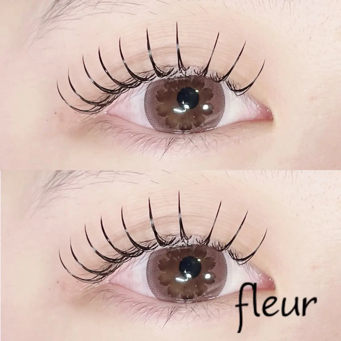 マツエク・マツパ 🍀fleur🍀 束感/ワンホン/杉浦のマツエク・マツパデザイン