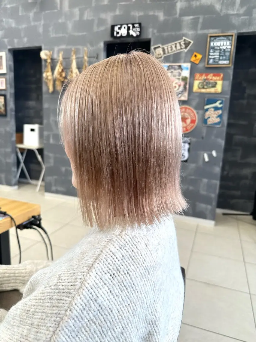 カット＋ダブルカラー＋4stepトリートメントの写真