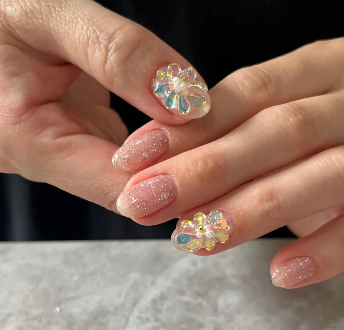 ネイル アートネイル クリアネイル Blé nailのネイルデザイン