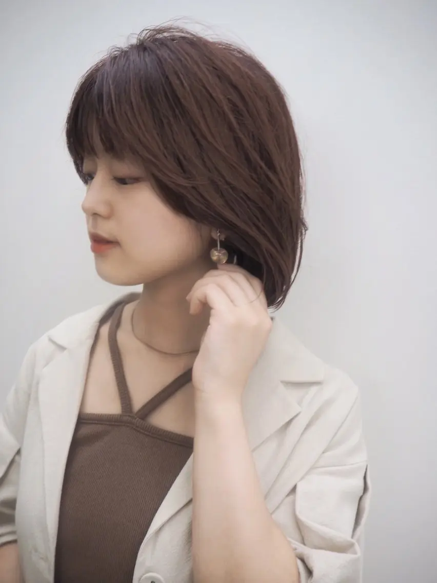 ミディアム 💛🤍U too e’s /店長🧸のヘアスタイル