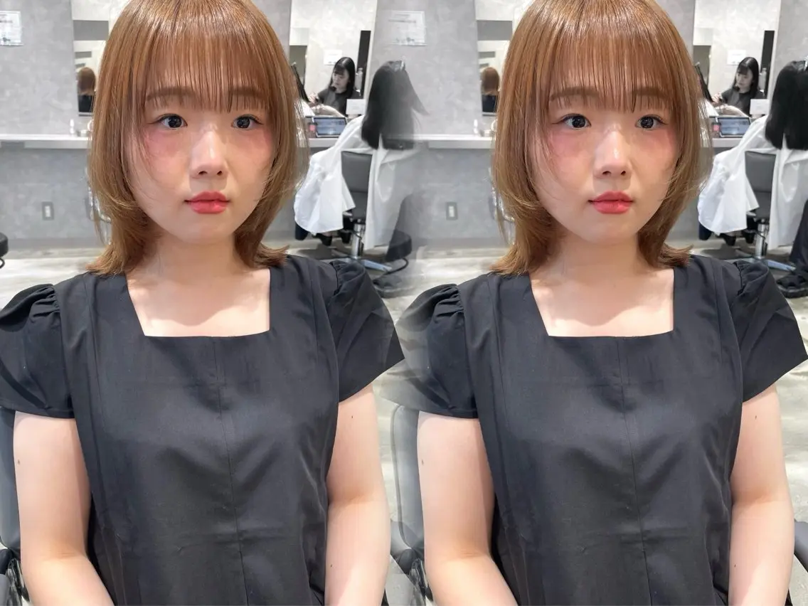 【🧴ミニモ限定🩵】骨格カット + 炭酸シャンプー + 高保湿2step TR 超音波アイロン付き🌟の写真