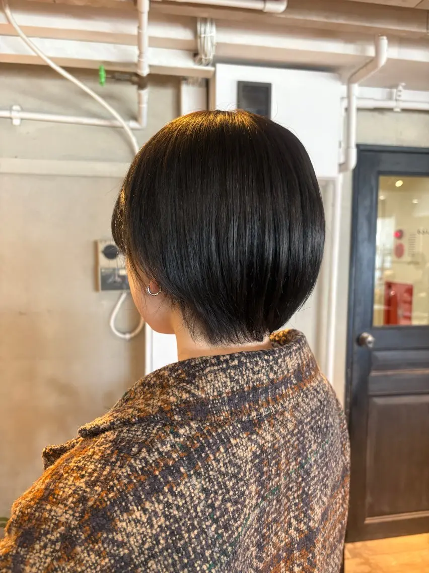 ショート カラー ヘアカラー トリートメント ヘアセット 🫧ハイトーン×艶 カラー🫧 Rionのヘアスタイル