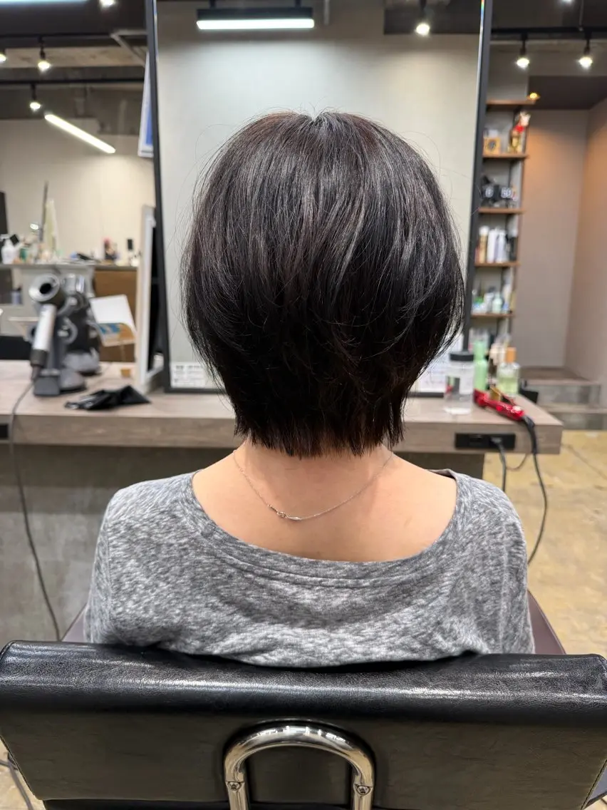 ショート ボブ カット 【‪カット550円】 🌟ユズハのヘアスタイル