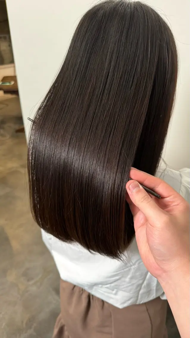 ロング 髪質改善 トリートメント 🔆髪質改善 透明感 カラー🔆佐々木貴仁のヘアスタイル
