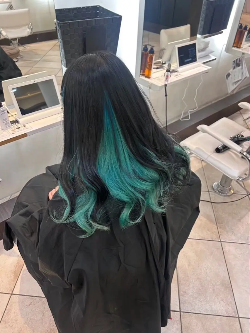 ロング カラー 🫧‪モデル募集 純菜🫧のヘアスタイル
