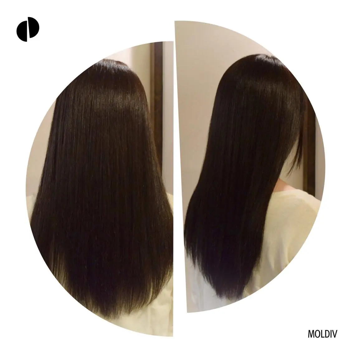 ロング カラー アッシュ ダークアッシュ ハイトーンカラー ✨縮毛矯正✨髪質改善 ナカシマ ユミのヘアスタイル