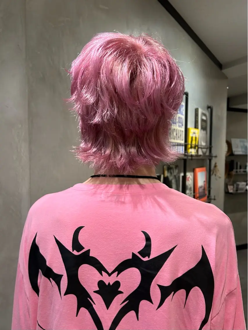 ショート カラー メンズ タナカ カナ🫧のヘアスタイル