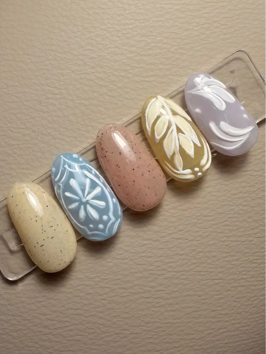 ネイル ハンドネイル nail salon BrooChillのネイルデザイン