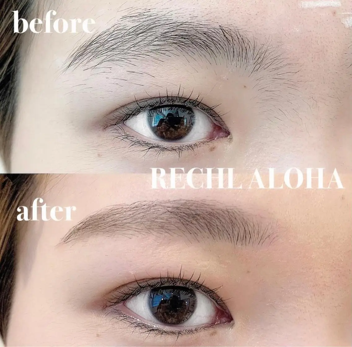 マツエク・マツパ RECHEL ALOHA　茨木店のマツエク・マツパデザイン