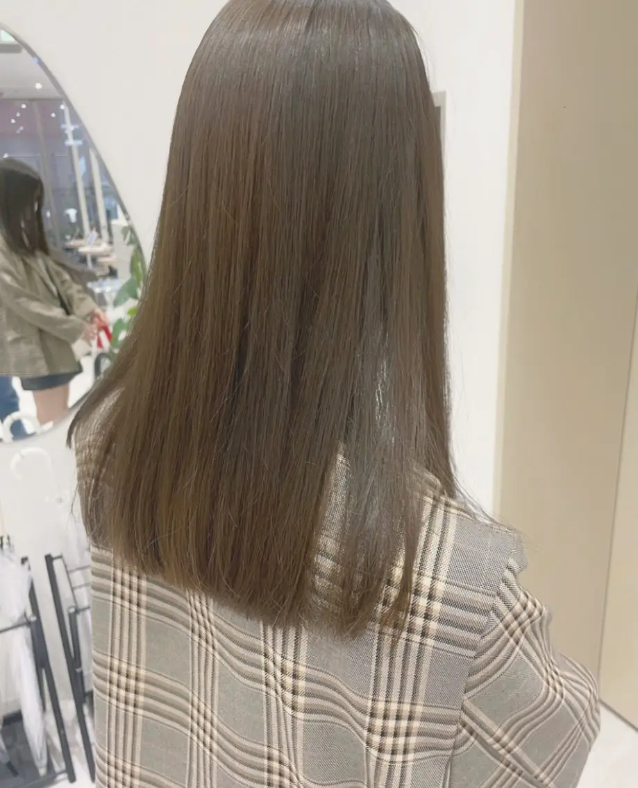 ロング ヘアカラー トリートメント 🌿透明感ヘア 園田 朱梨🌿のヘアスタイル