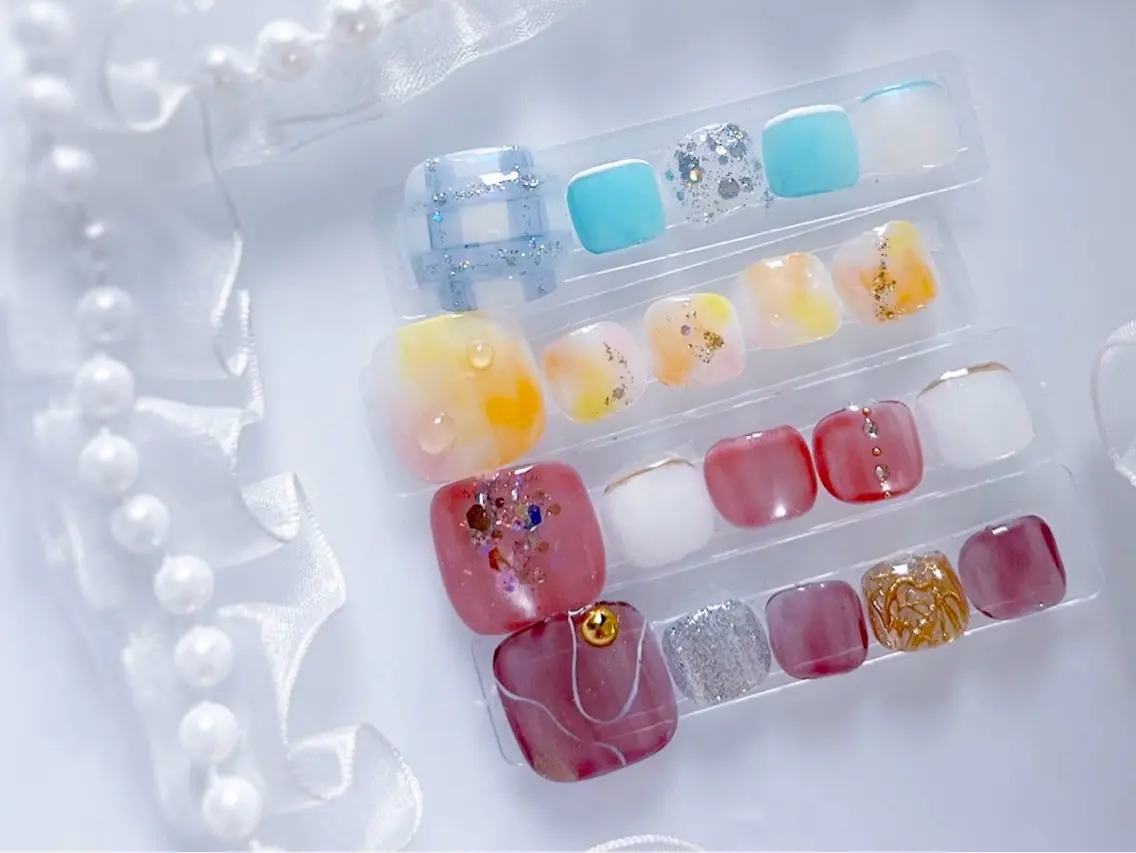 ネイル ジェルネイル ソフトジェル nailsalon Questのネイルデザイン