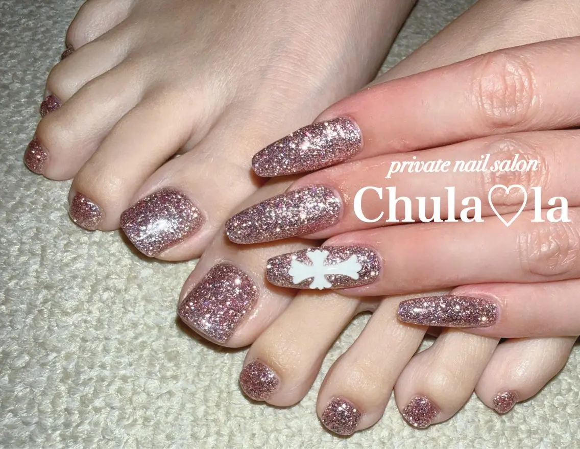 ネイル フラッシュネイル ハンドネイル Chula♡la 豊見城市高安のネイルデザイン
