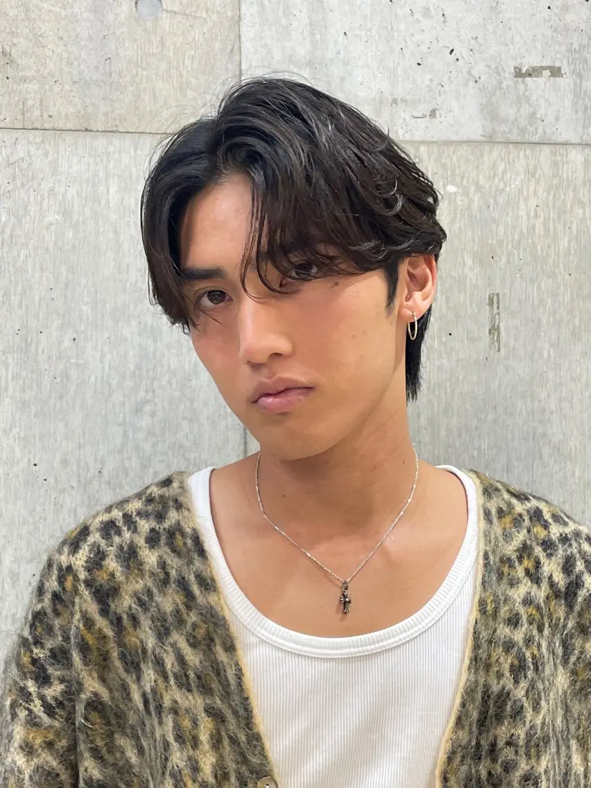 パーマ メンズ パーマ fifth 清水睦月のヘアスタイル