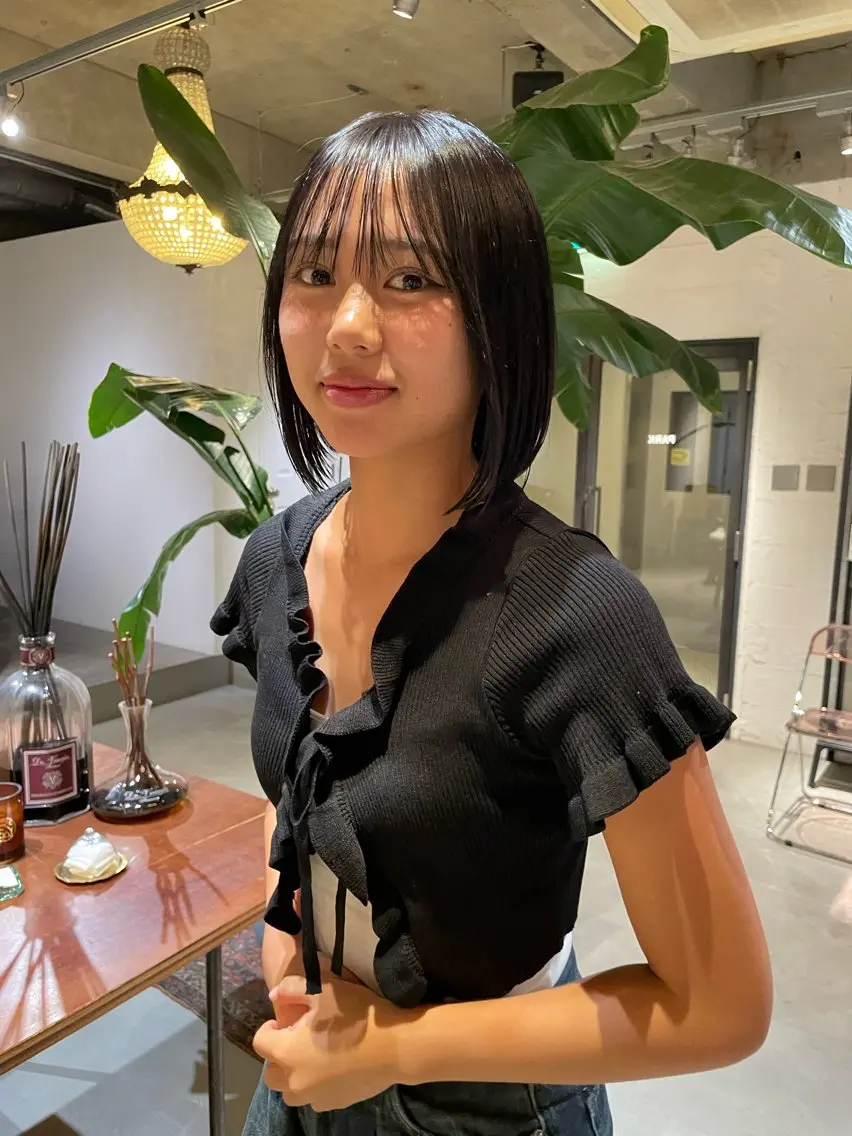 カラー ブリーチ ヘアカラー 尾上 勇気のヘアスタイル