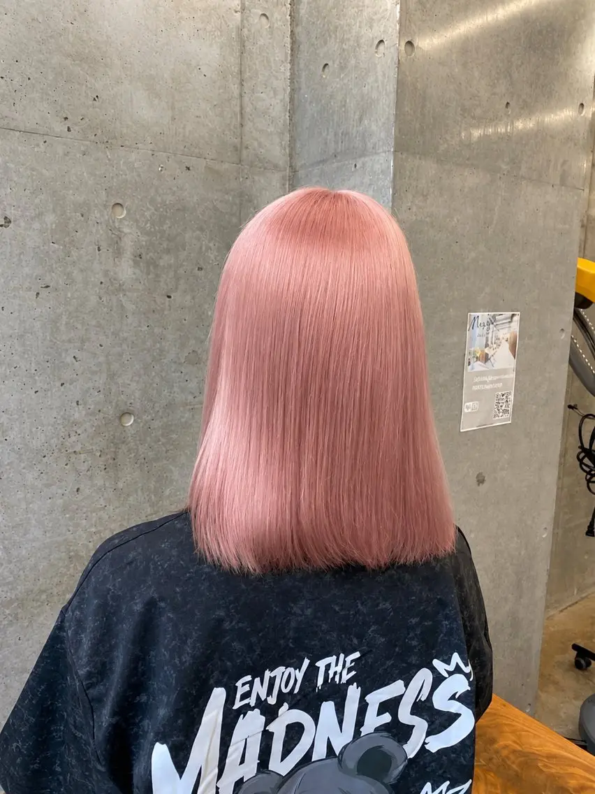 ミディアム カラー 🌈艶ハイトーン特化 🌈NOZOMUのヘアスタイル