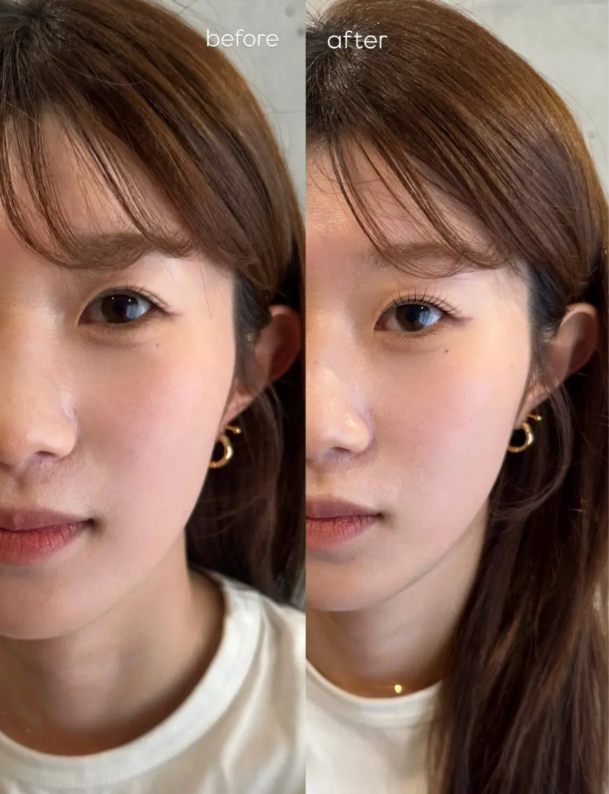 マツエク・マツパ 一重×まつ毛パーマ 石川 陽菜のマツエク・マツパデザイン