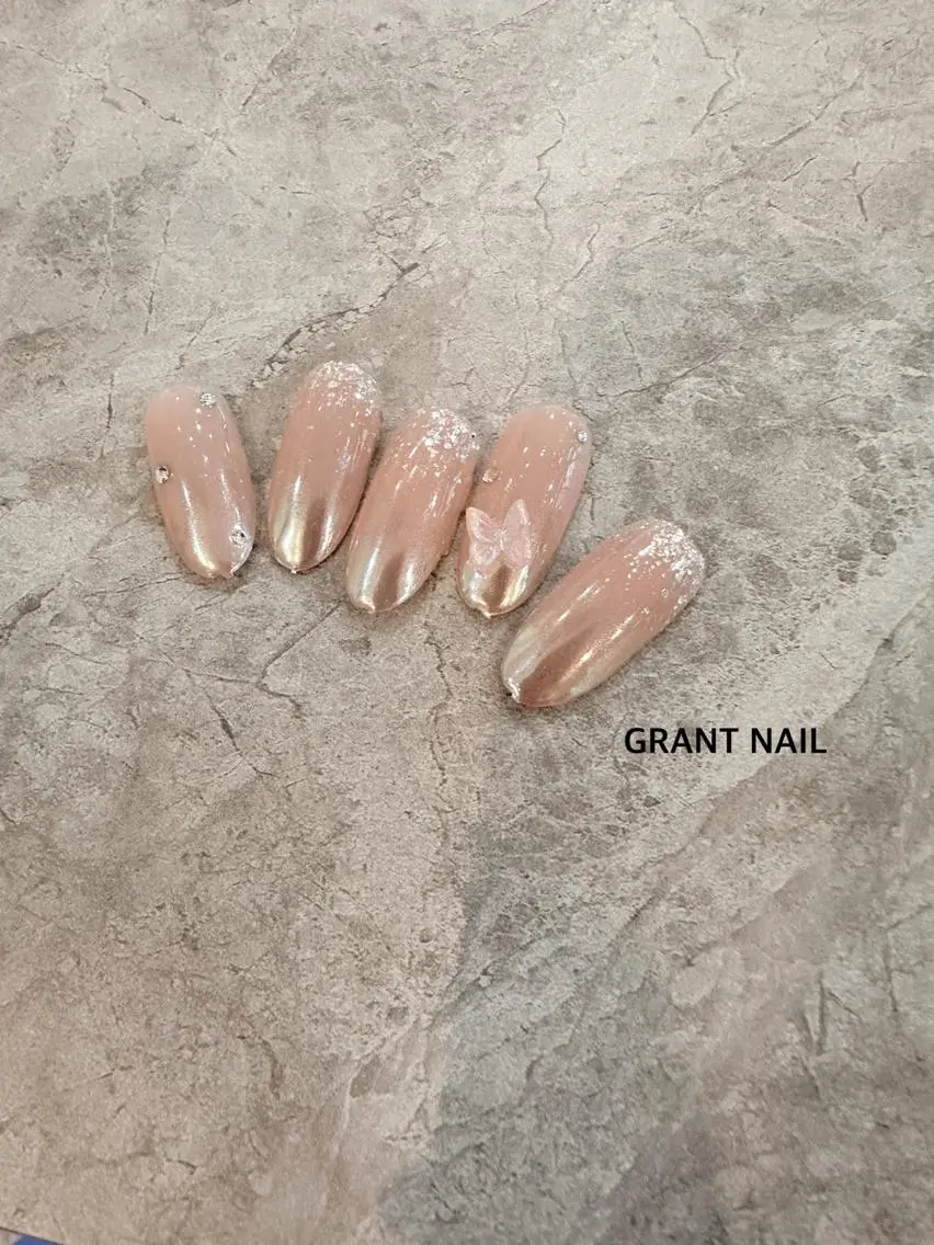 (NEWJr.ネイリスト）hand ワンカラー★他店、自店ジェルオフ込み♪¥２０００の写真