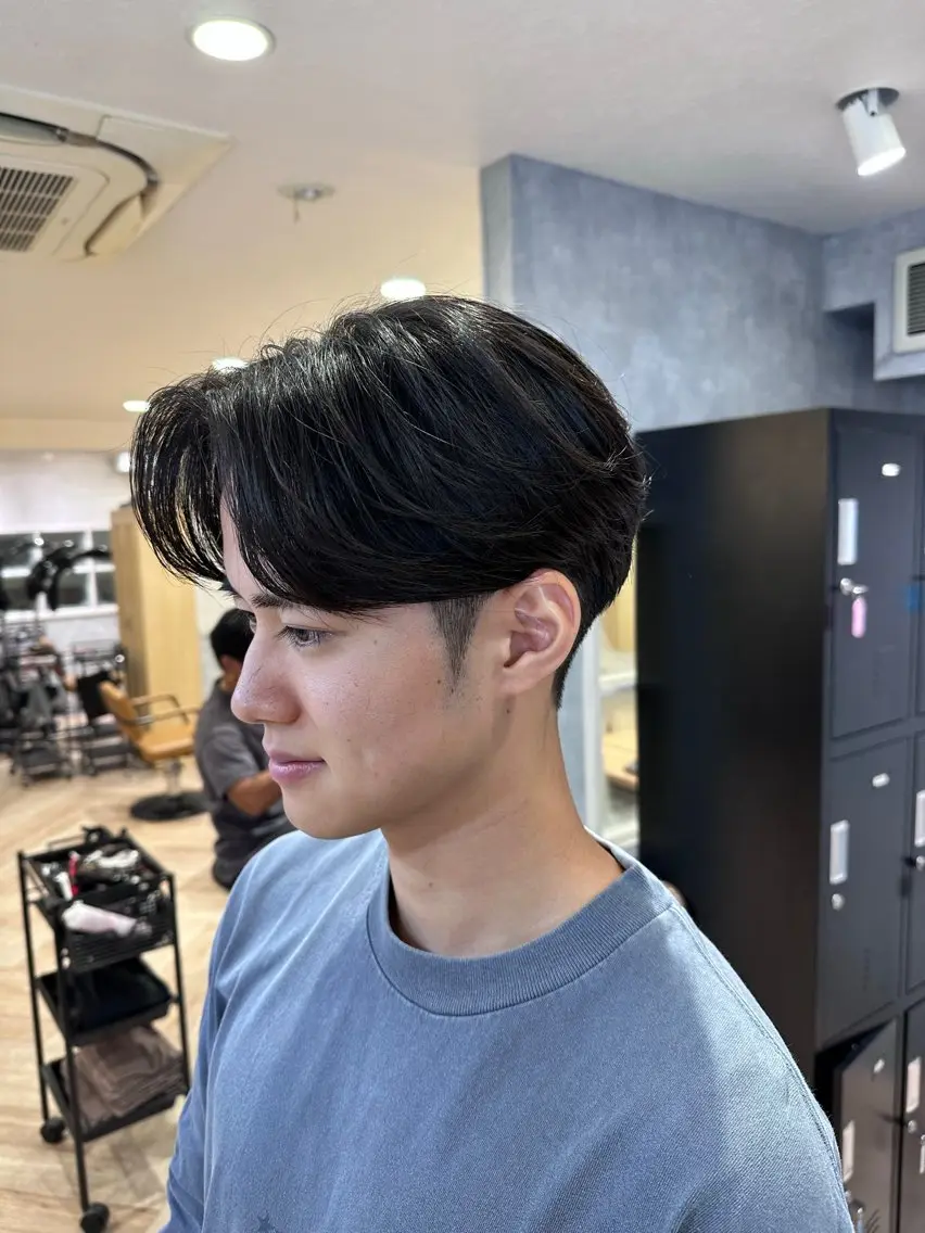 メンズ センターパート RAYSNAGOYA 康佑[メンズ限定]のヘアスタイル