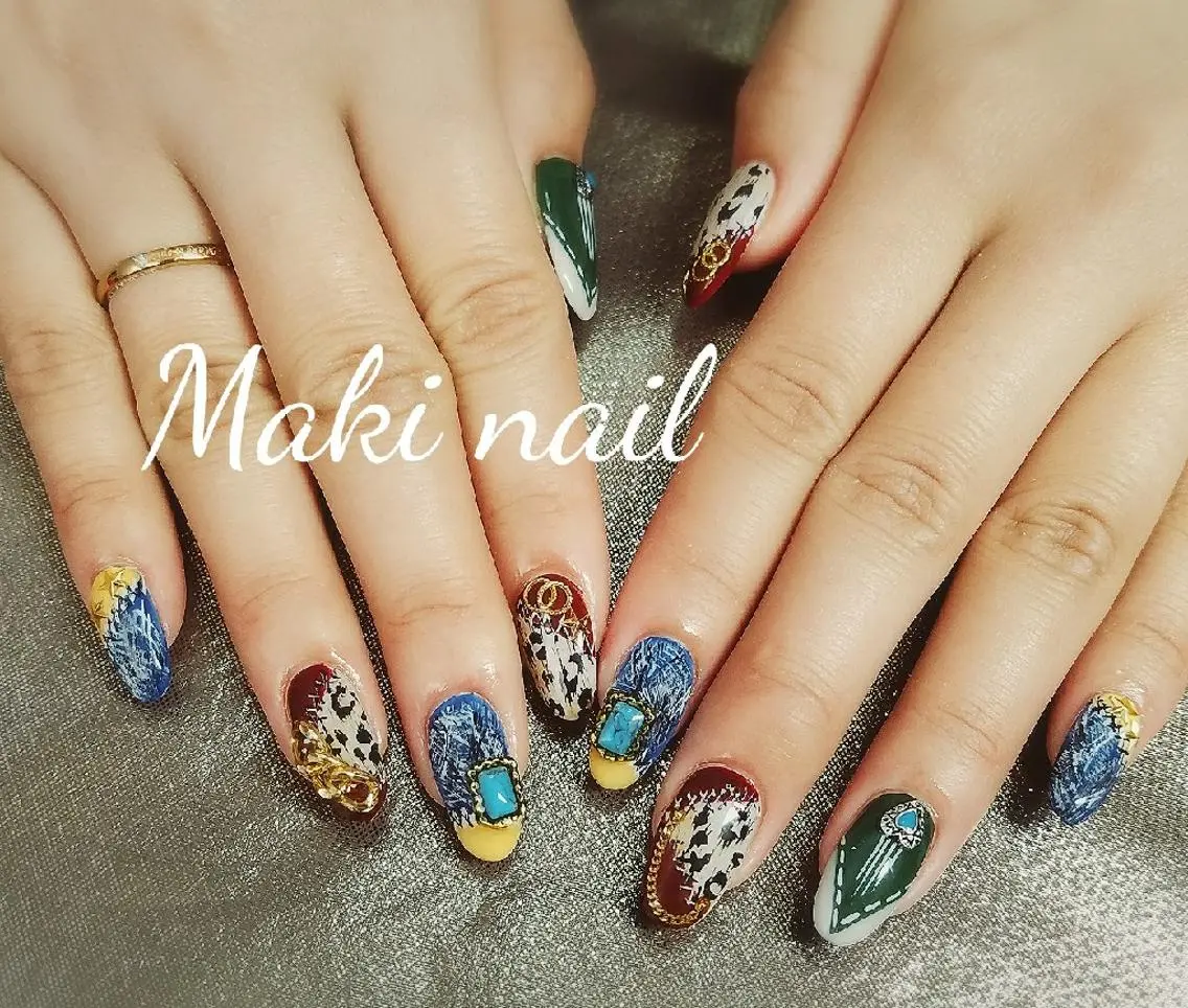 ネイル ショート ジェルネイル . MAKI NAILのネイルデザイン