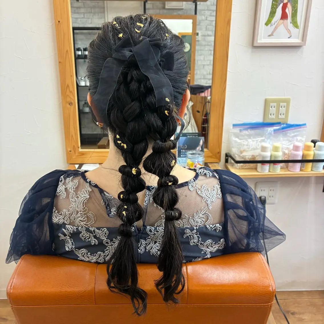 ロング ヘアアレンジ 成人式 結婚式・ブライダル トリートメント ヘアセット KAREN🕊️ 大宮美容室のヘアスタイル