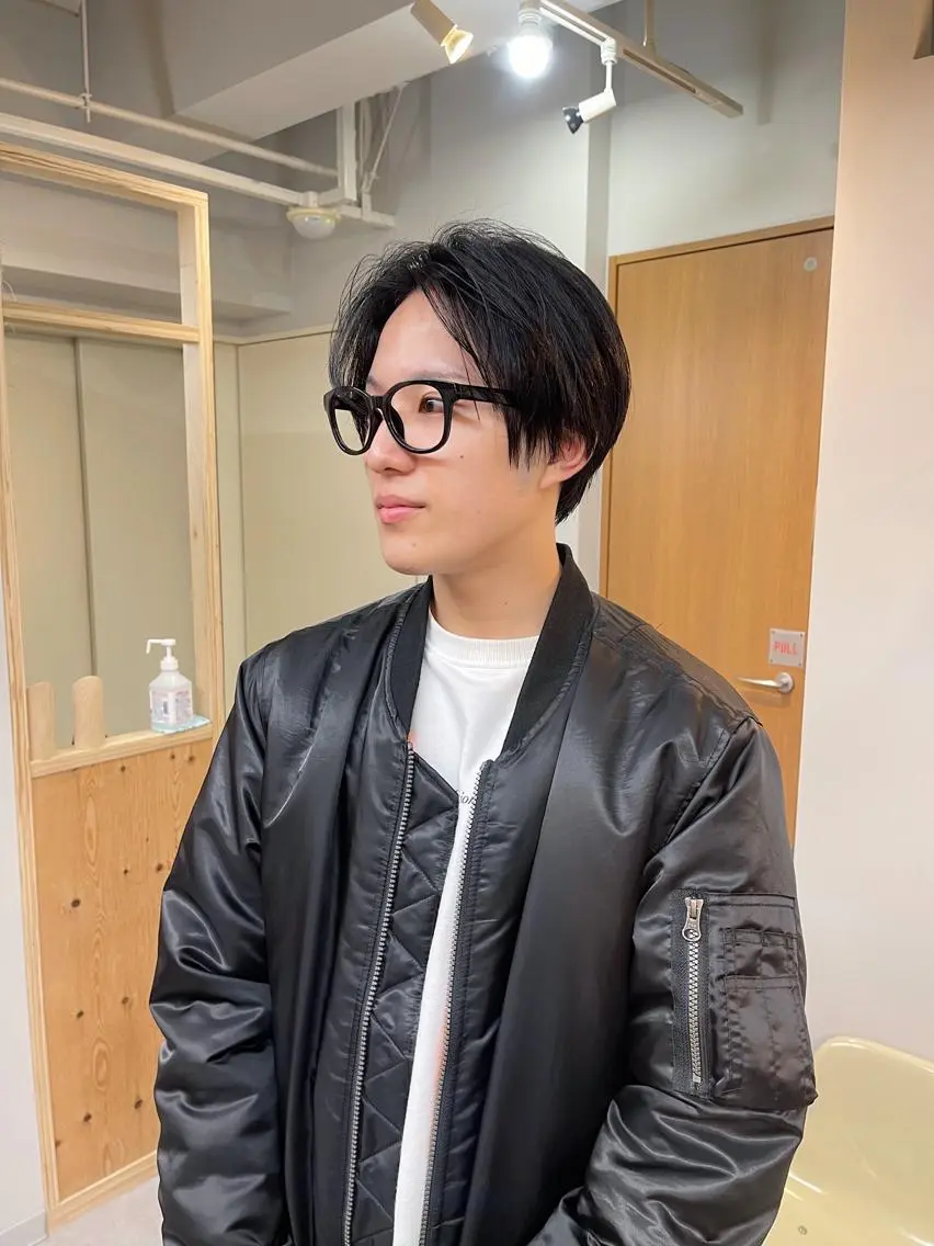 💈ニュアンスヘアでお洒落男子に💈【メンズカット+クイックスパ】メンズヘア/センターパートの写真