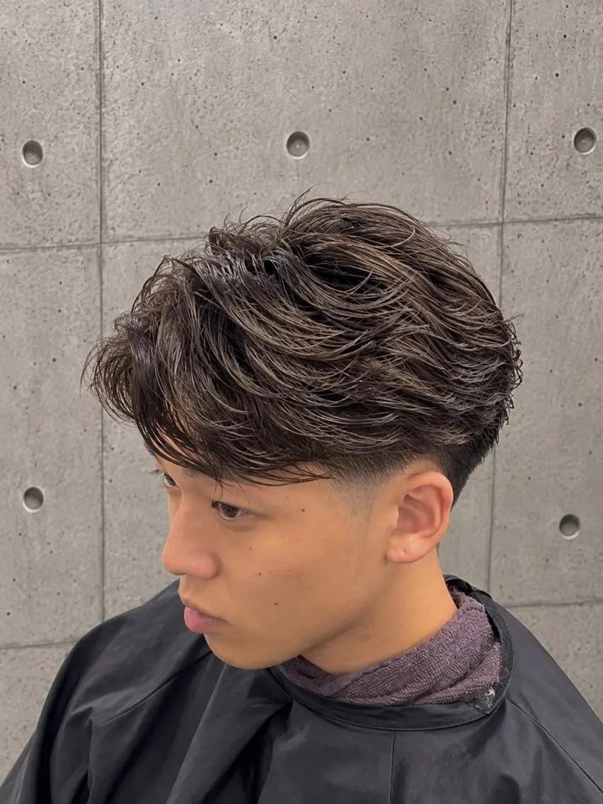 パーマ メンズ フェザーパーマ メンズパーマ カット パーマ 🔥メンズ特化🔥 匠翔のヘアスタイル