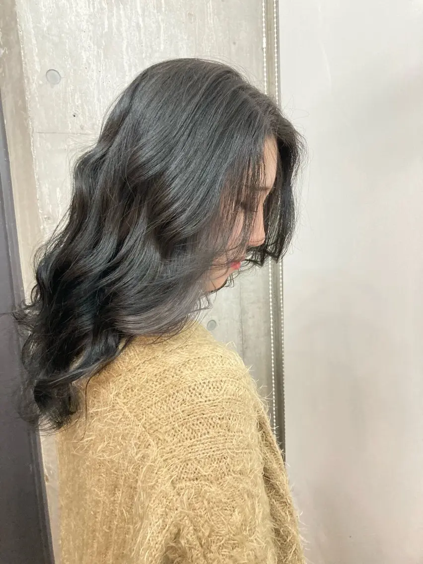 ミディアム カラー ヘアカラー 横浜美容室/暖色系 michika🌹のヘアスタイル