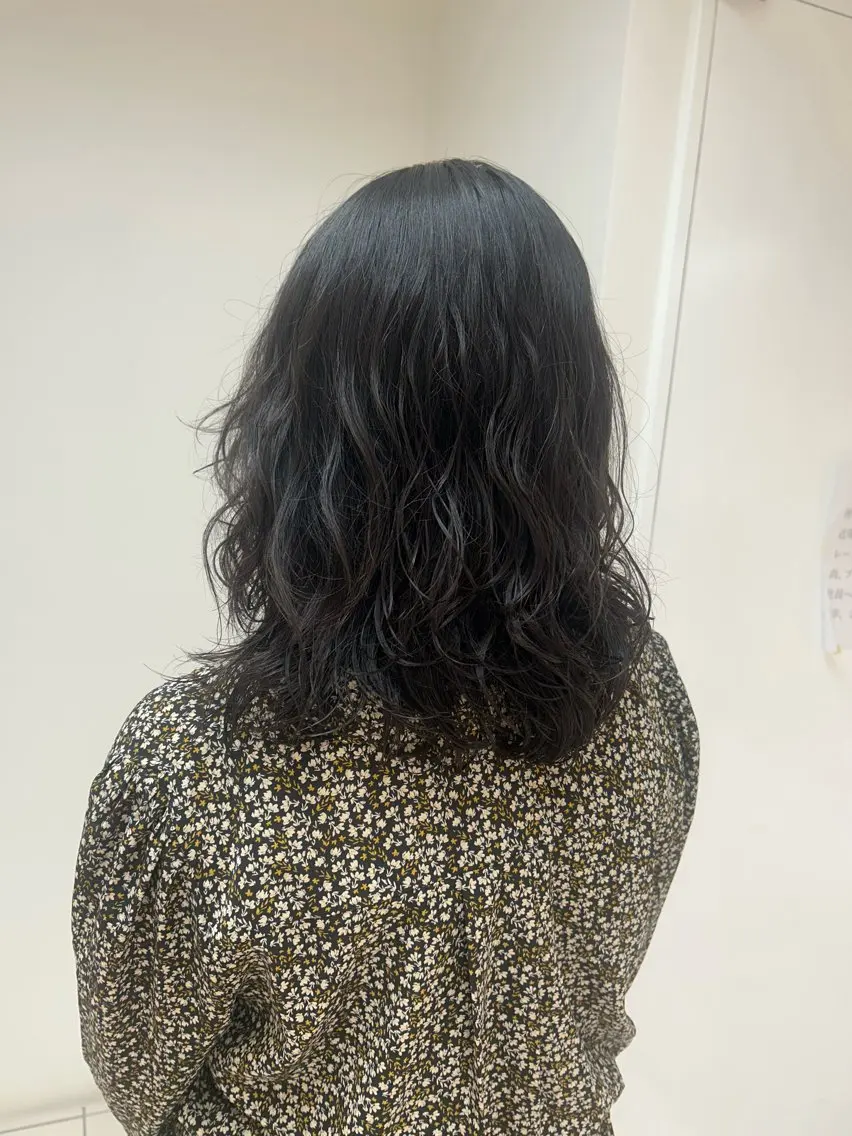【ladies限定】カット✂️ゆるふわパーマ🫧(デジパも可＃暖色カラー＃髪質改善＃韓国風の写真