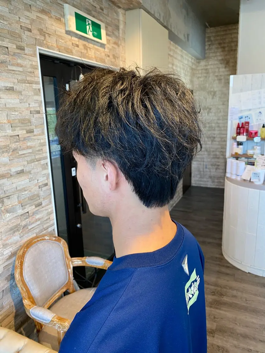 (メンズ限定)カット+眉毛カットの写真