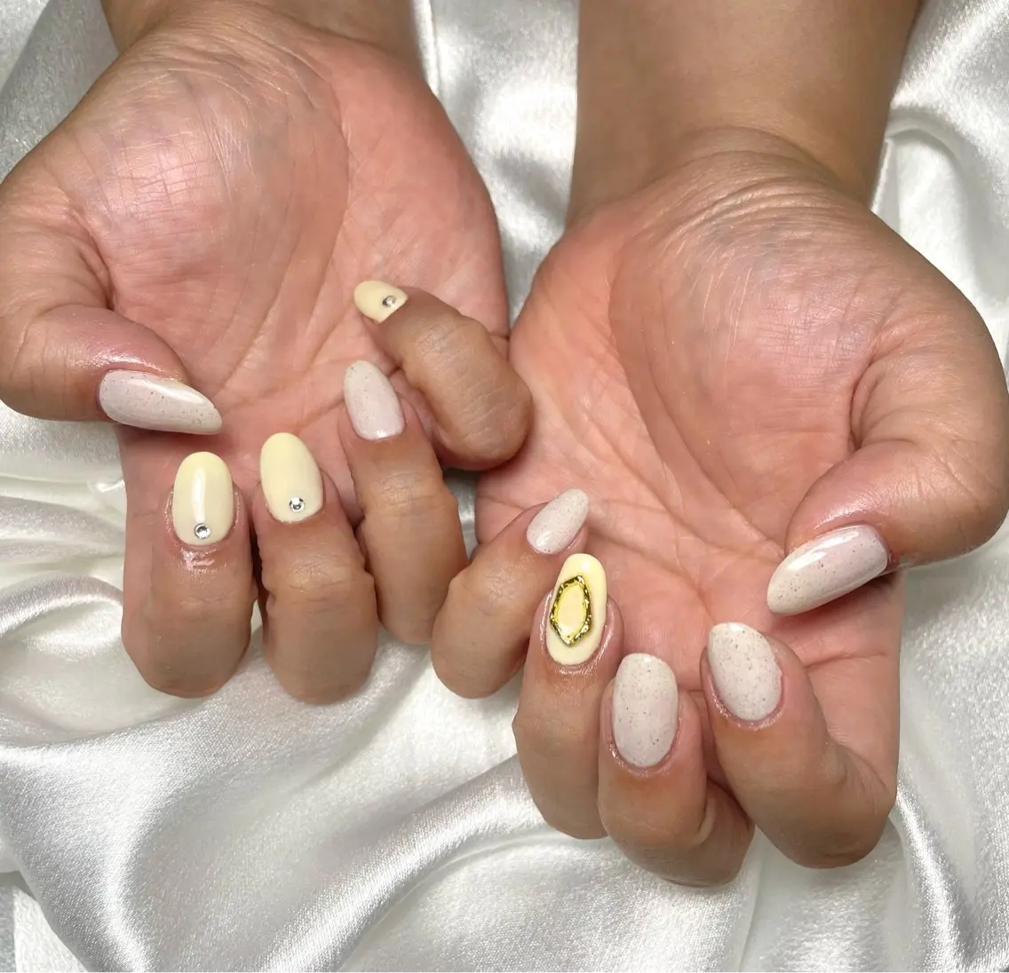 ネイル 持ち込み ハンドネイル and.R nail 吉本 ちかのネイルデザイン